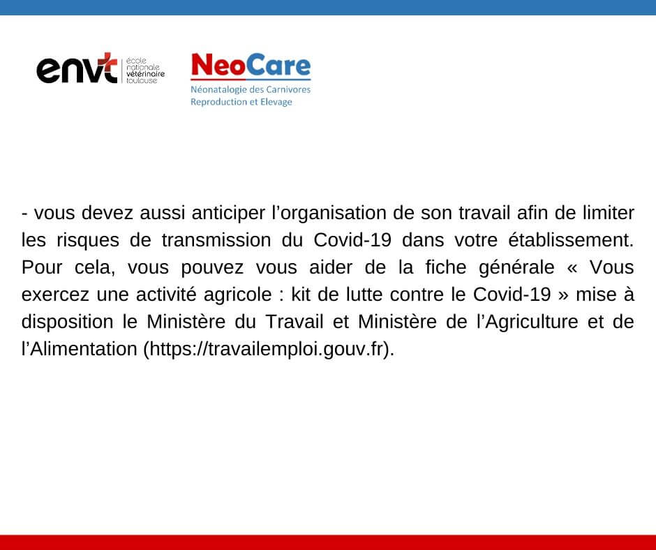 FAQ COVID-19 ET ELEVAGE